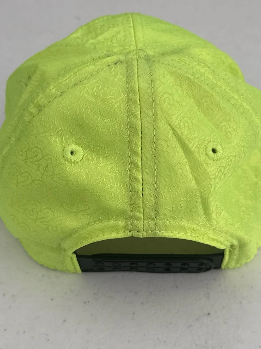 Jordan Toddler Kids Neon Yellow & Black Jumpman Hat